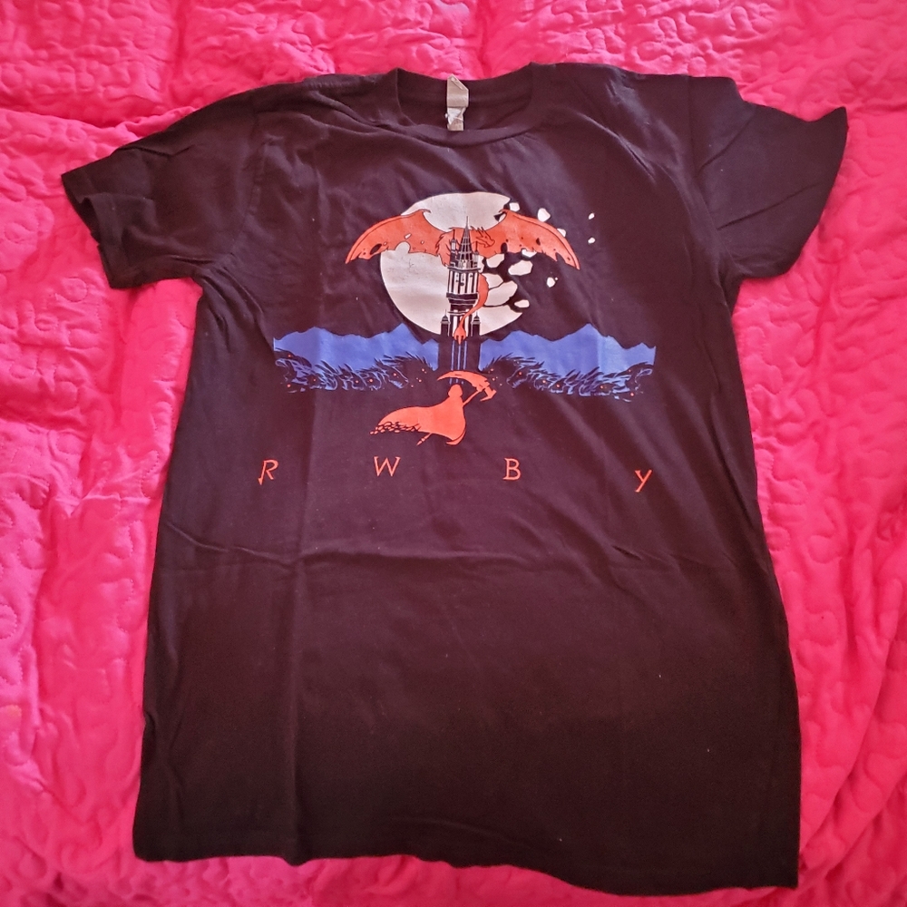 Black RWBY Graphic T-Shirt